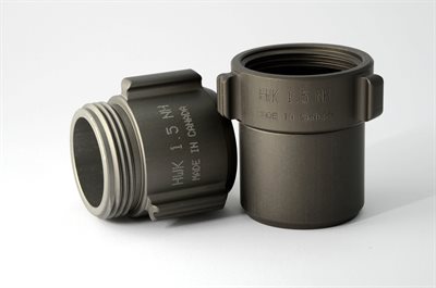 Alum. Coupling 1 1/2 x 1 11/16 NH R/L (Set)